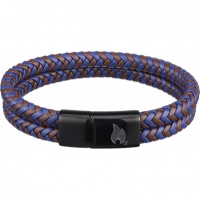 Браслет Zippo Braided Leather Bracelet (22 см) купить в Химках